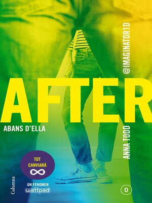 cover image of After. Abans d'ella (Sèrie After 0) (Edició en català)